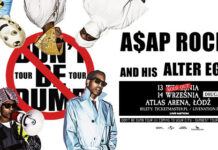 A$AP Rocky z drugim koncertem w Polsce!
