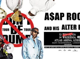 A$AP Rocky z drugim koncertem w Polsce!